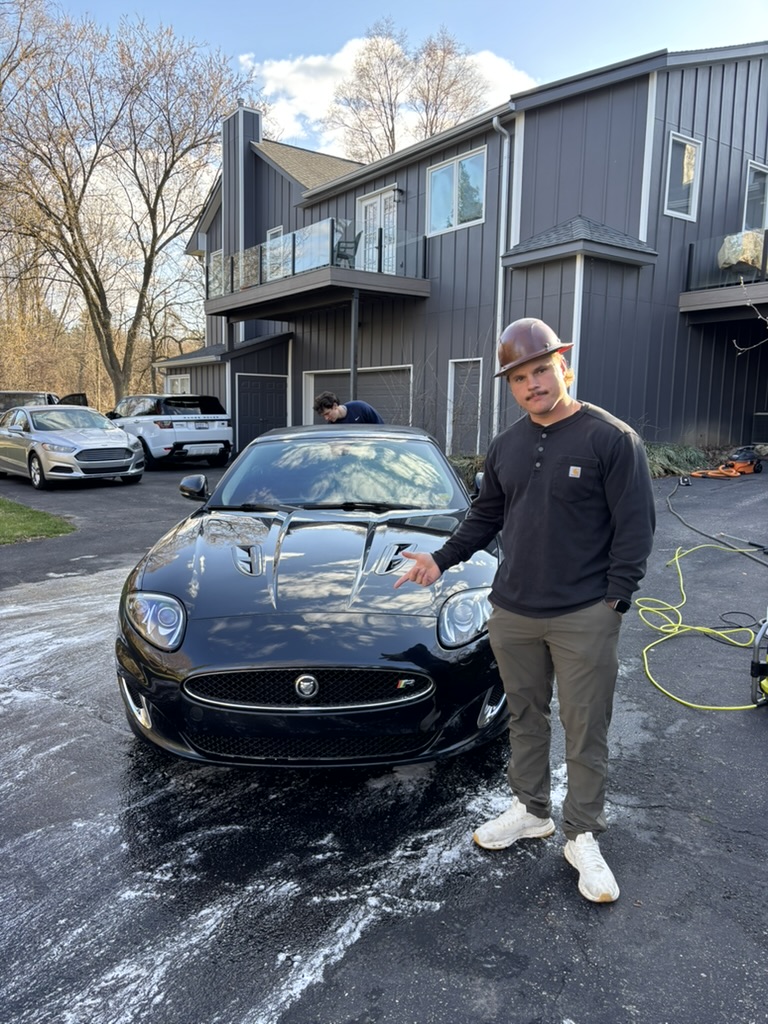 Exterior Wash — Jaguar XKR